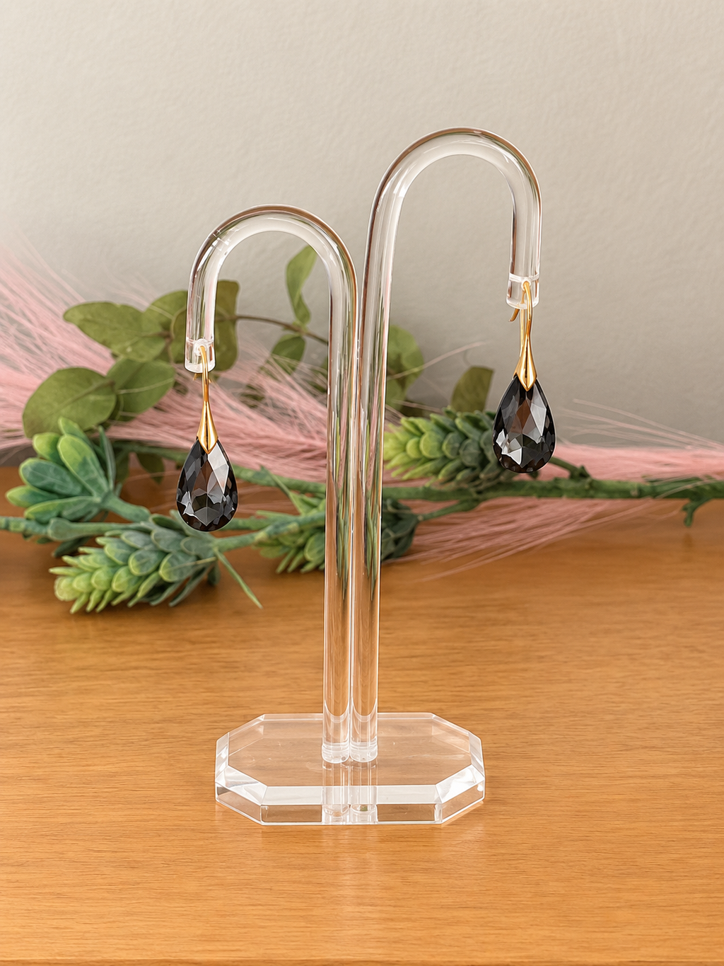 Pendientes gris