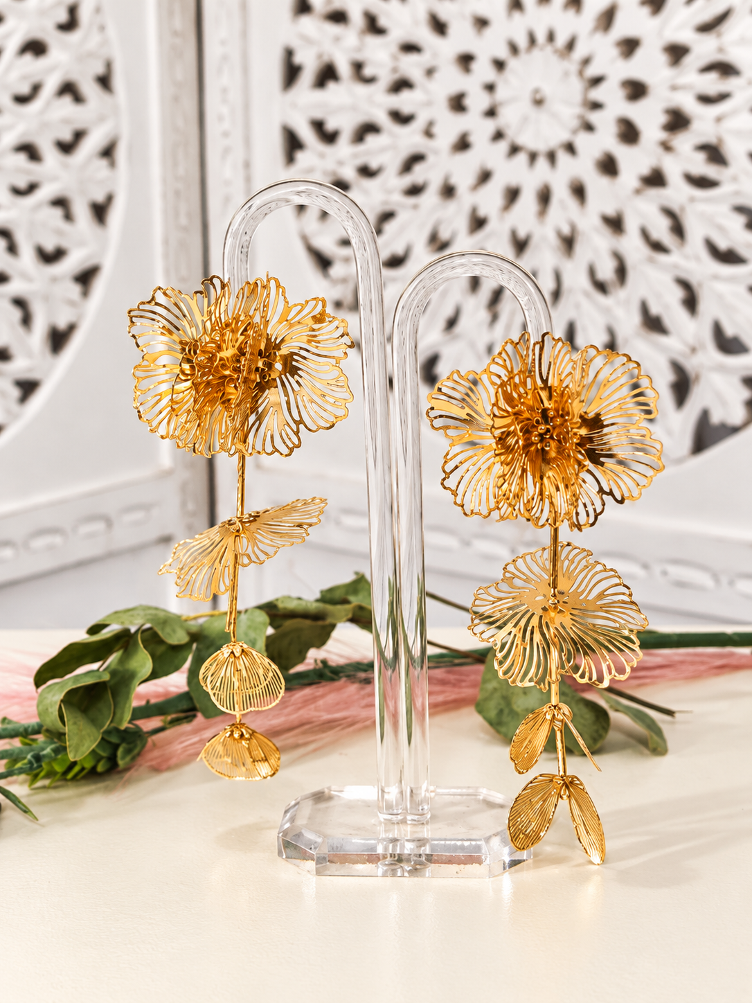 Pendientes Flor