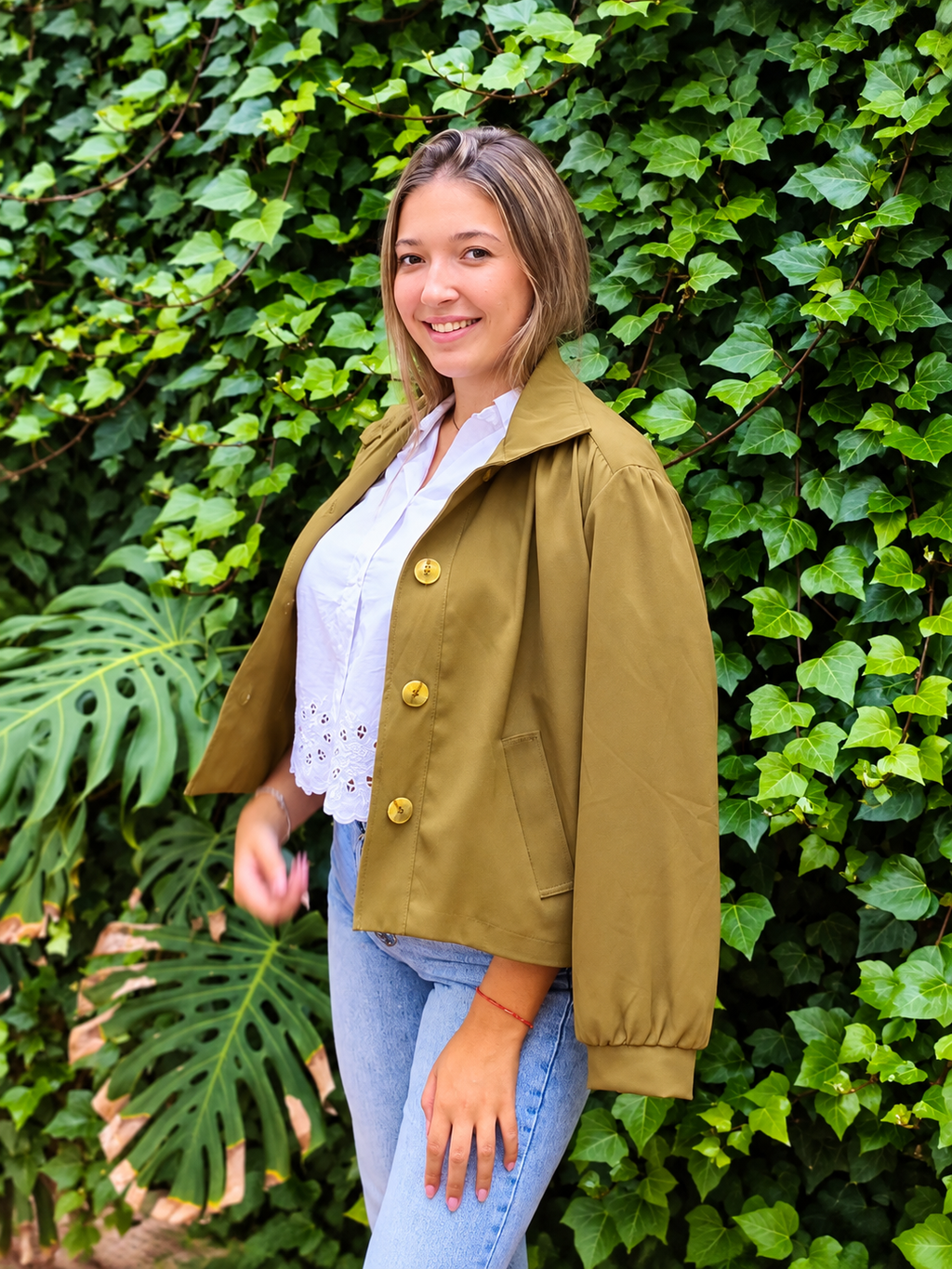 Chaqueta verde