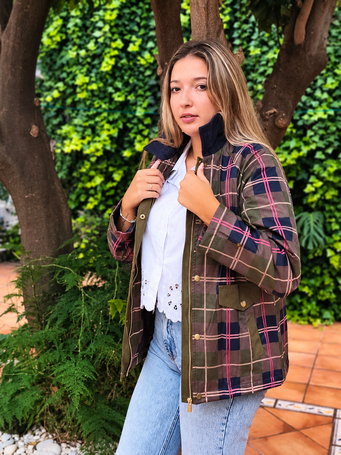 Chaqueta cuadros