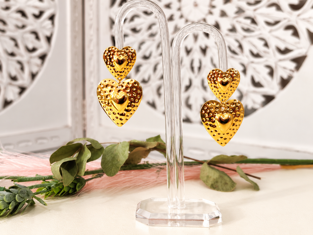 Pendientes corazon