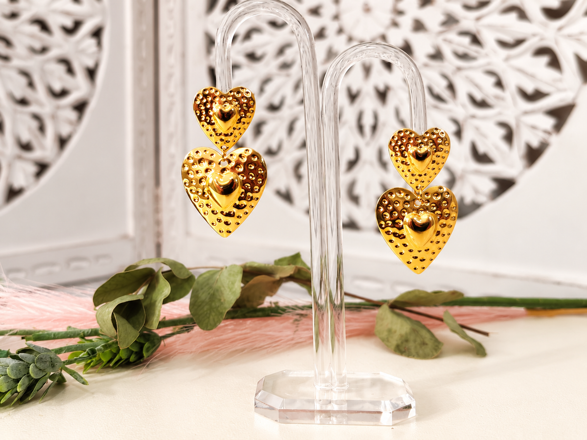 Pendientes corazon