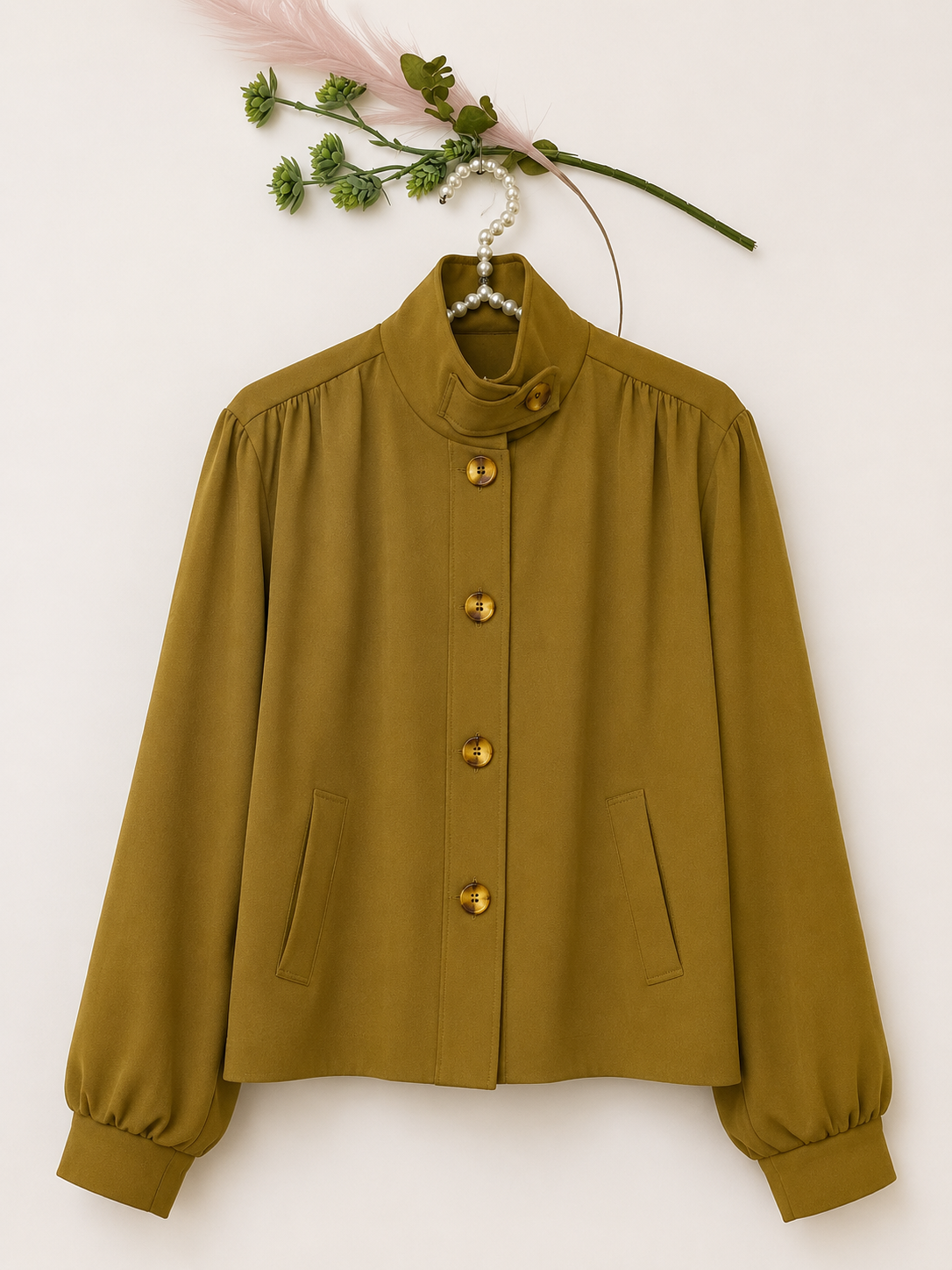 Chaqueta verde