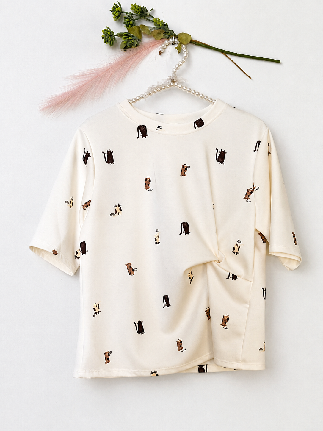 Camisa gatos