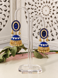 Pendientes azules