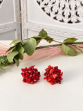 Pendientes color coral