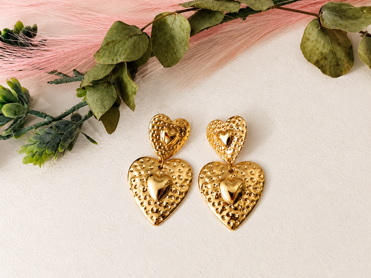 Pendientes corazon