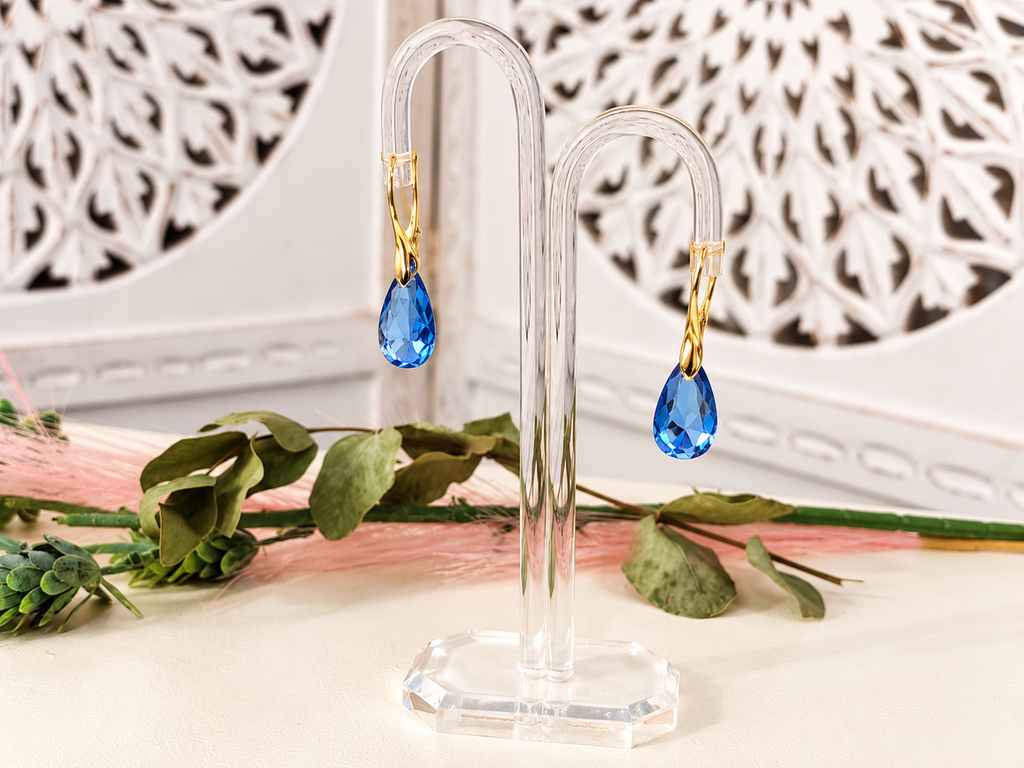 Pendientes azul