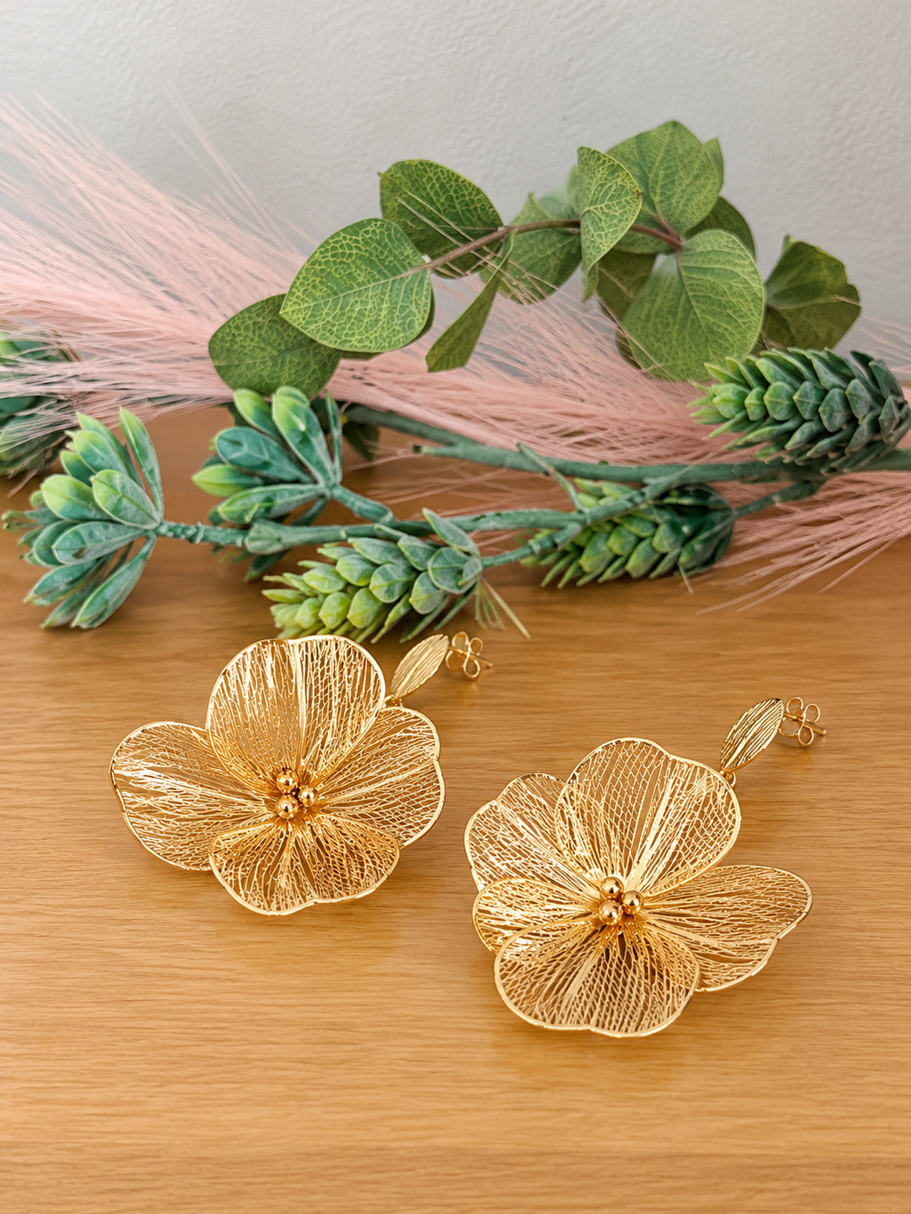 Pendientes Flor