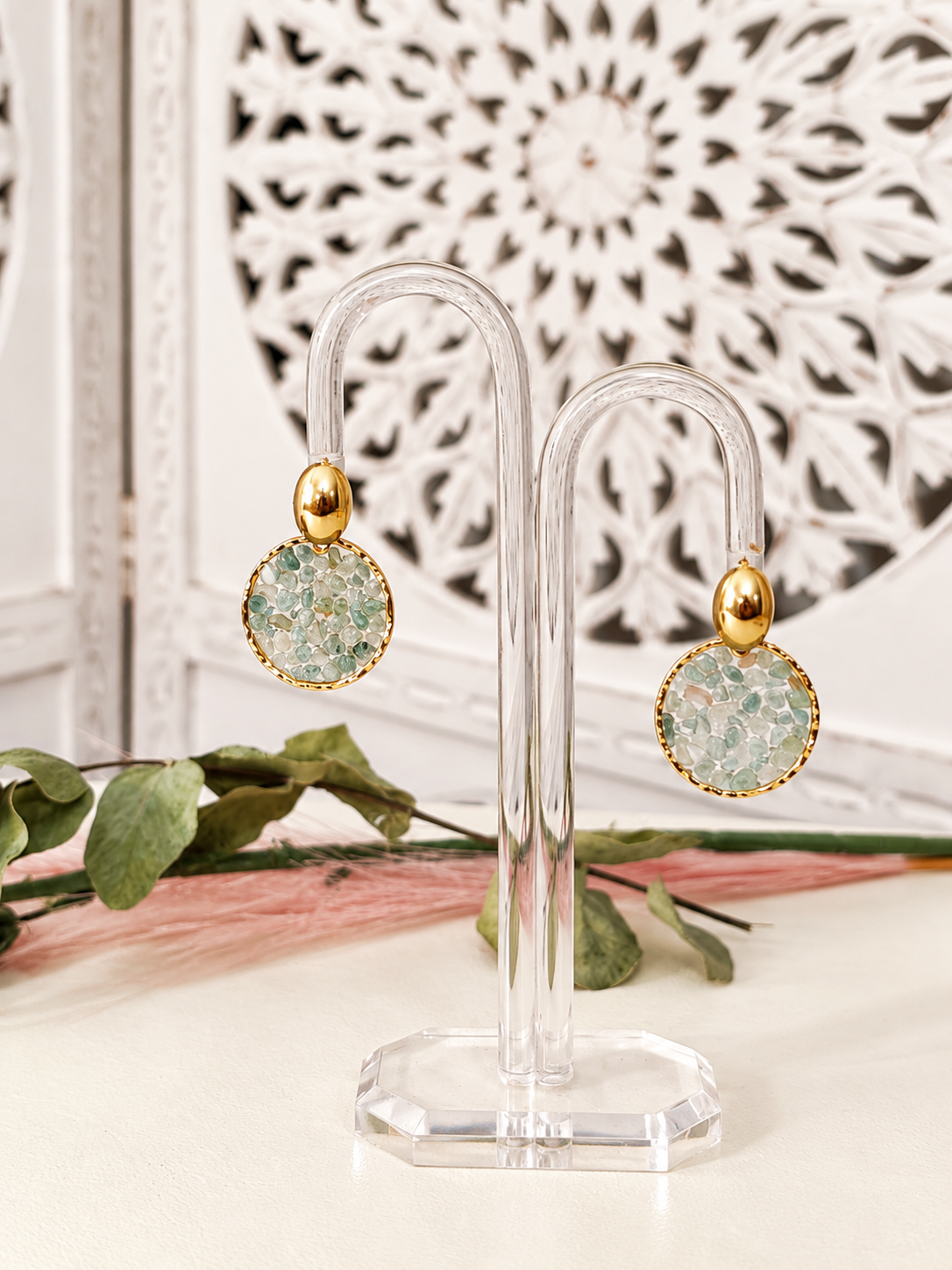 Pendientes verdes