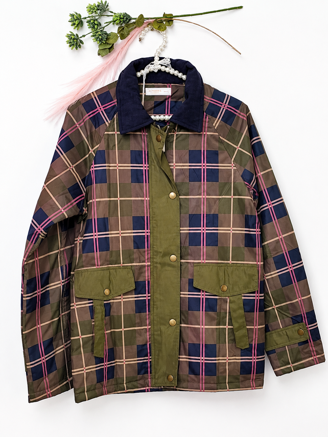 Chaqueta cuadros