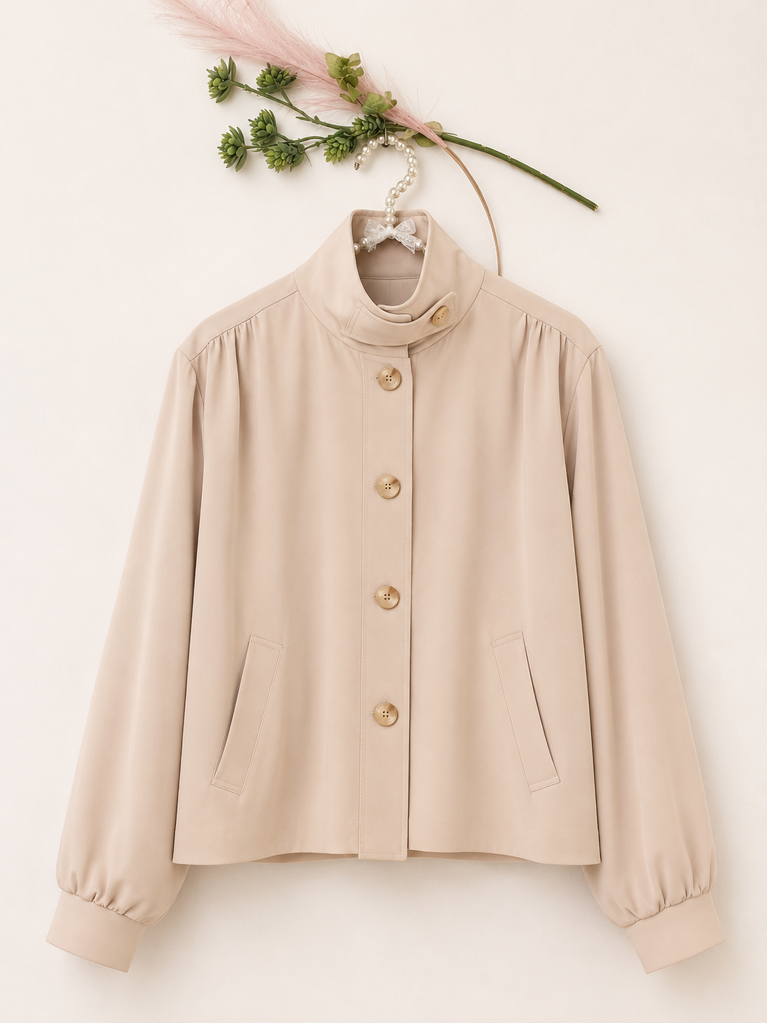 Chaqueta beige
