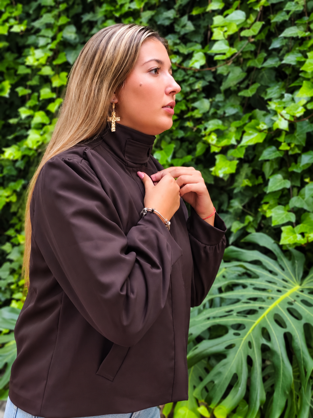 Chaqueta marrón