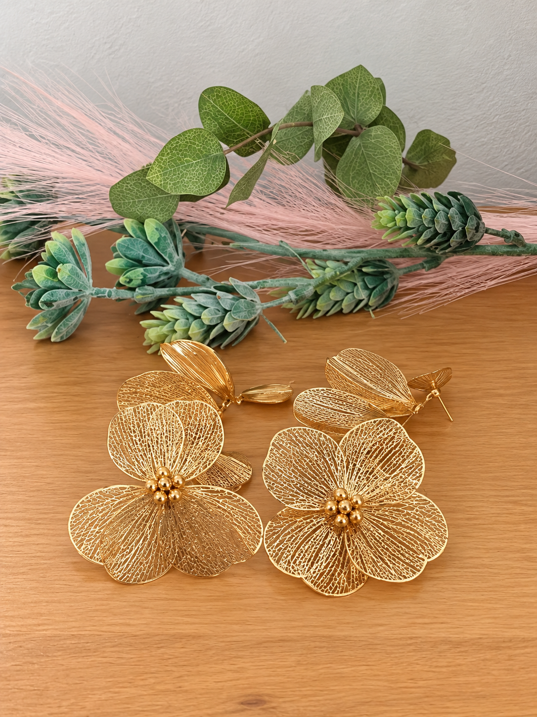 Pendientes Flor